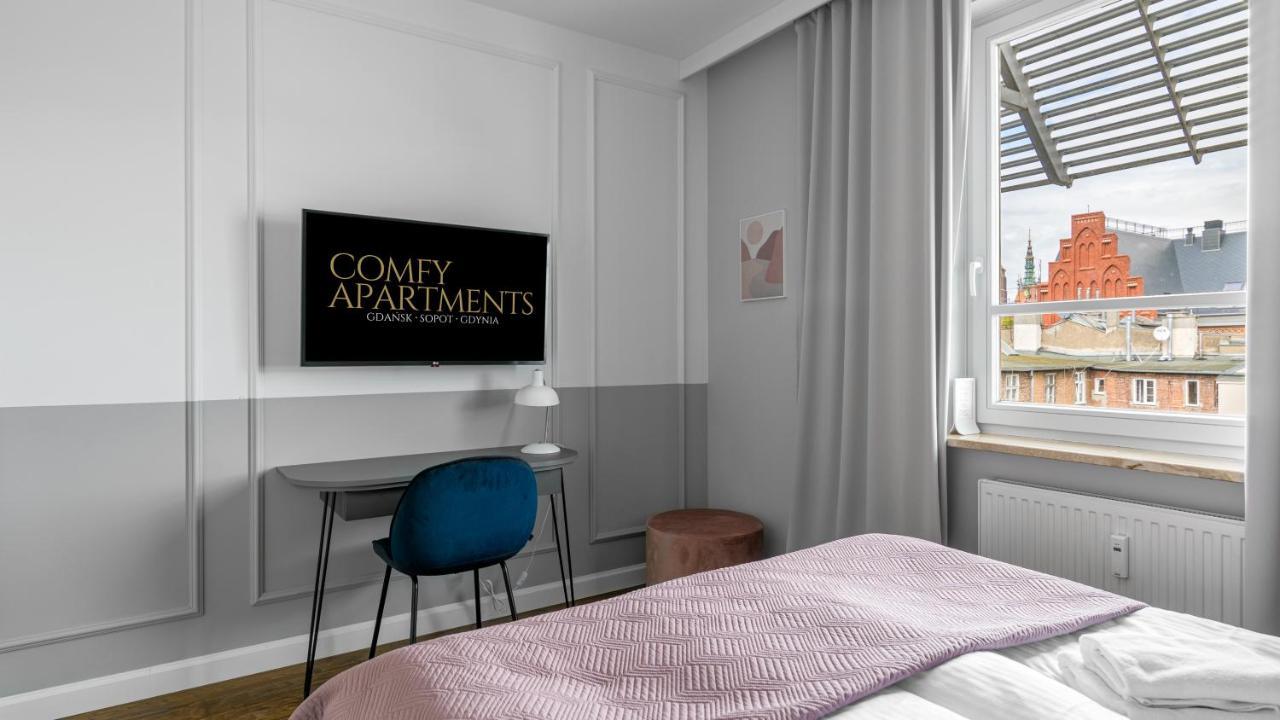 Comfy Apartments - Lastadia Lux กดัญสก์ ภายนอก รูปภาพ